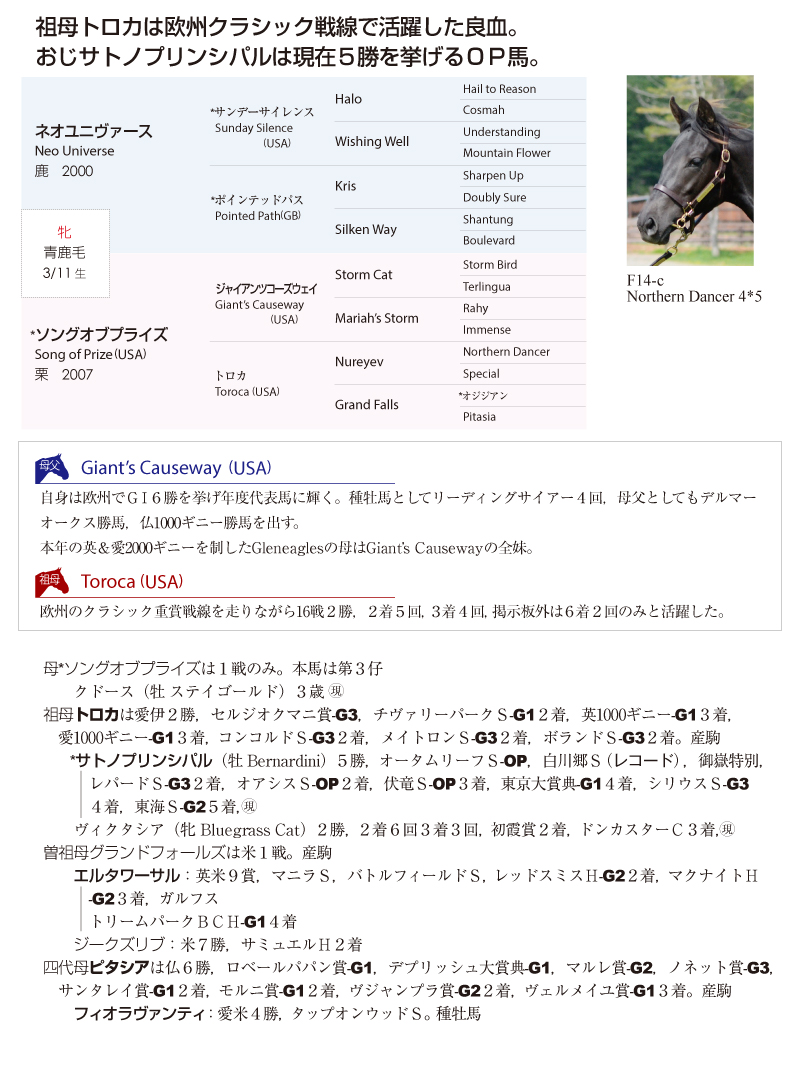 ソングオブプライズ2014基本情報